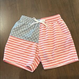 Chubbies Red and Blue Star Striped Men's Shorts